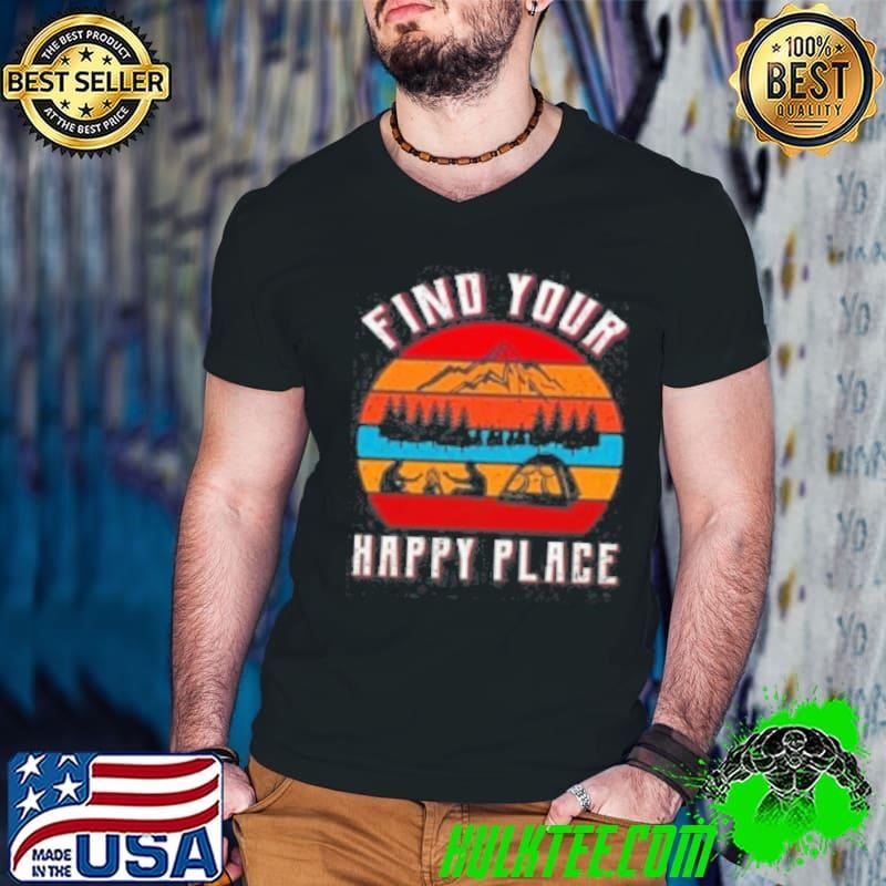 Find Your Happy Place Guys V Neck