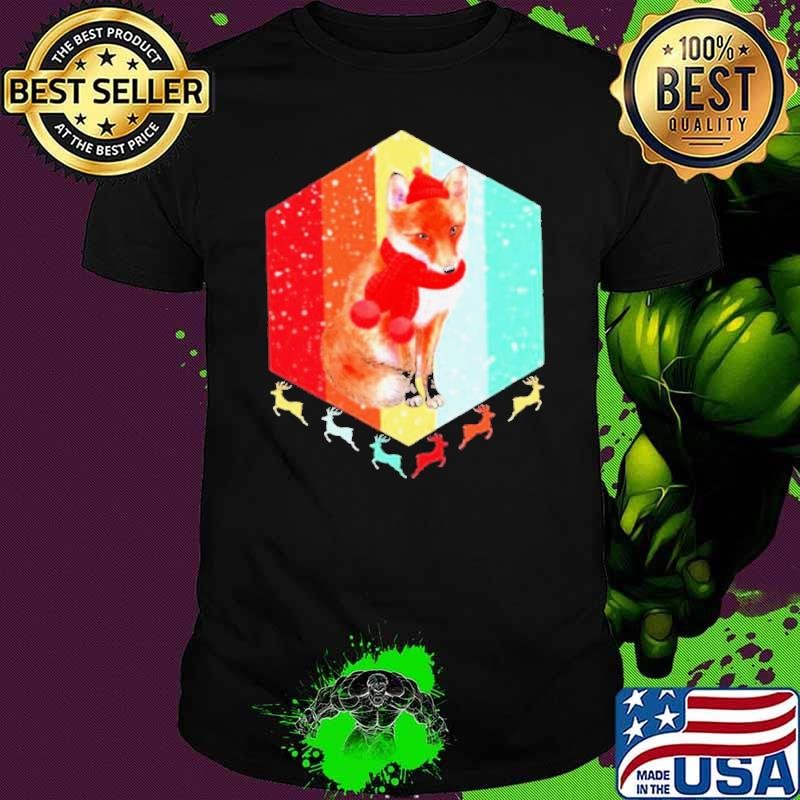 Fox merry christmas shirt