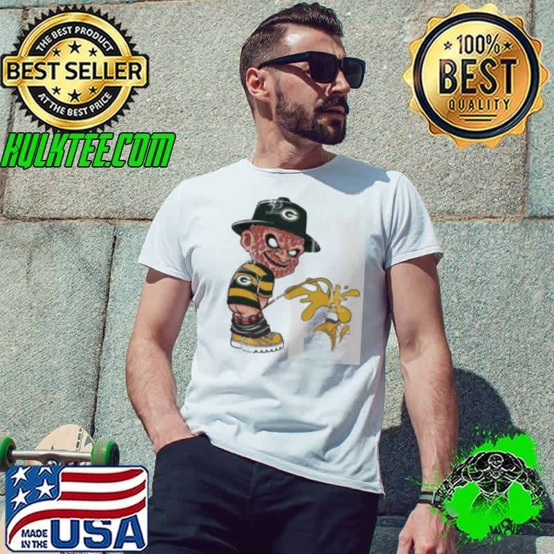 Freddy Krueger Green Bay Packers Piss On Minnesota Vikings Halloween 2024 NFL Unisex