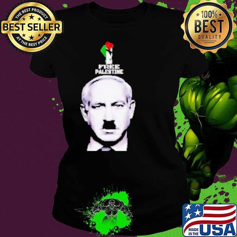 Free Palestine Gaza End The Occupation Genocide Hitler Support Humour Shirt