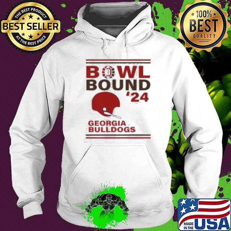 Georgia Bulldogs 2024 Bowl Bound Helmet Hoodie