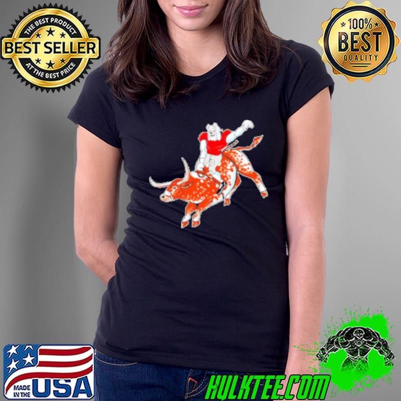 Georgia Bulldogs vs Texas Longhorns Ga Horns down Ladies Tee