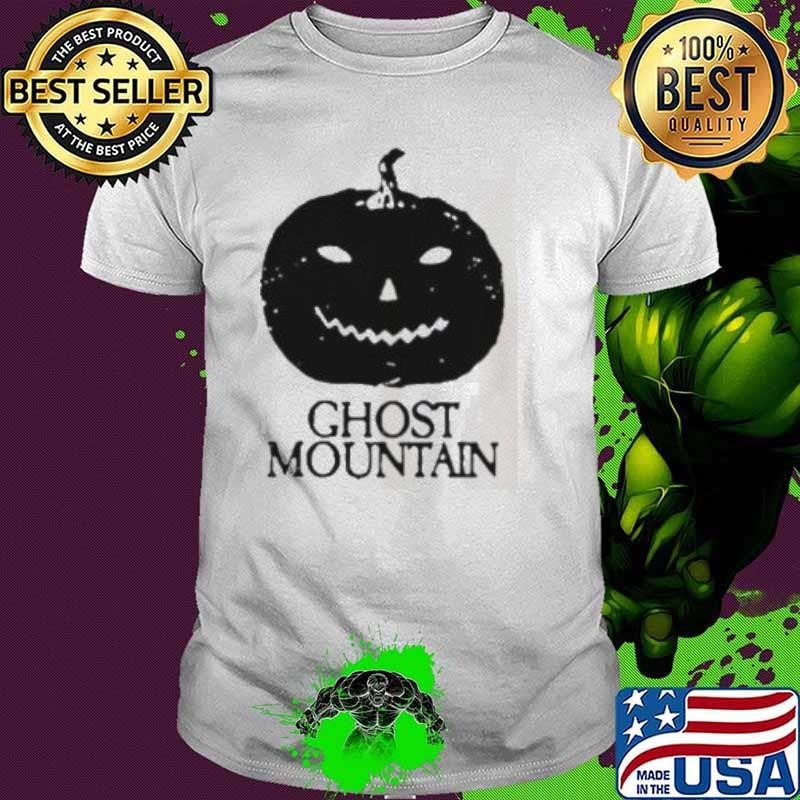 Ghost mountain pumpkin not worth this pain Halloween Shirt