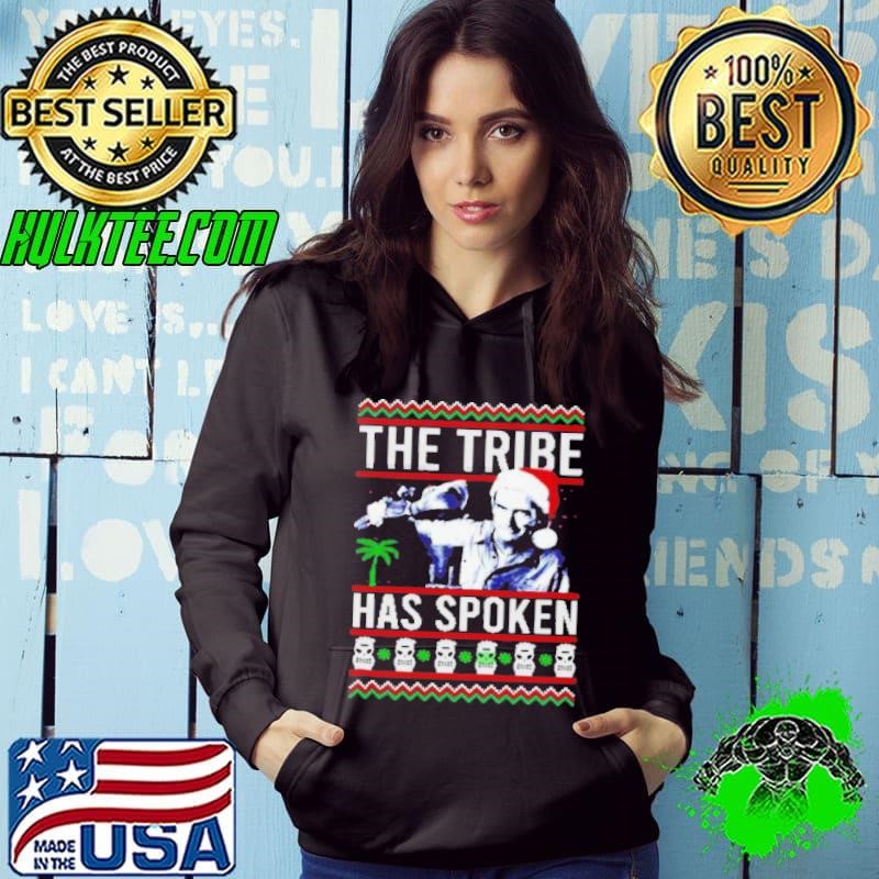 Giddy the tribe has spoken christmas Hoodie