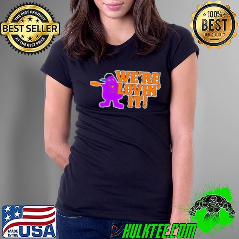 Grimace LFGM We'Re Lovin' It Shirt