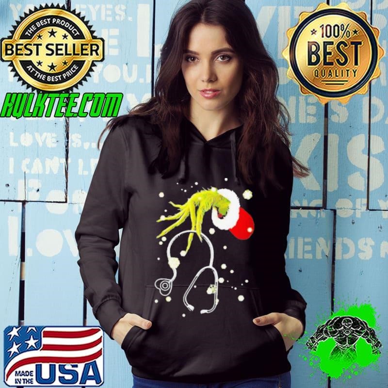 Grinch EMT Xmas shirt