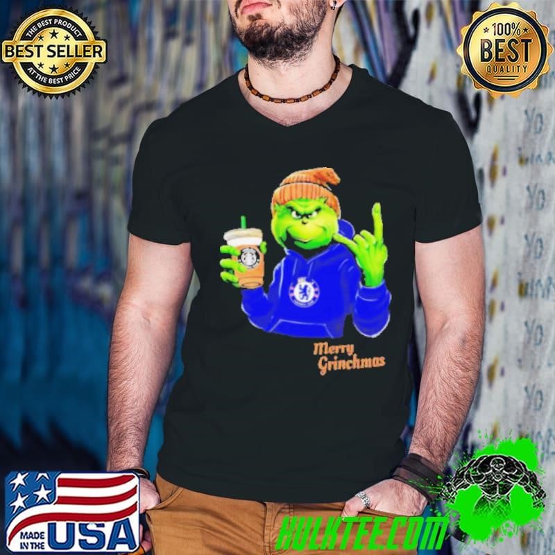Grinch drink Starbucks Chelsea merry Christmas shirt
