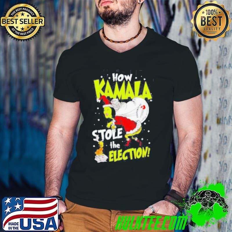 Grinch how Kamala stole the election Christmas shirt