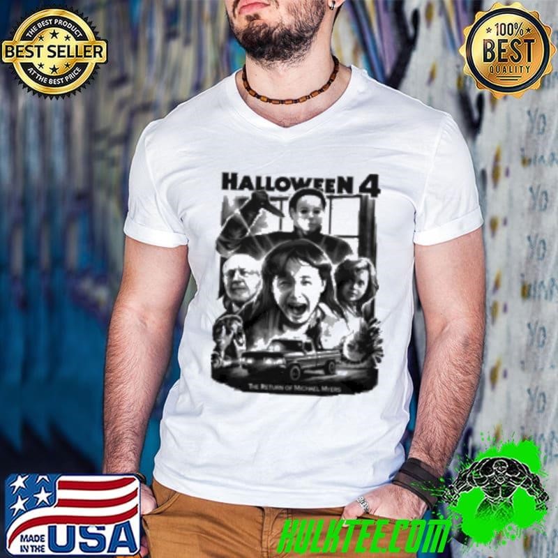 Halloween 4 Unholy Terror Guys V Neck