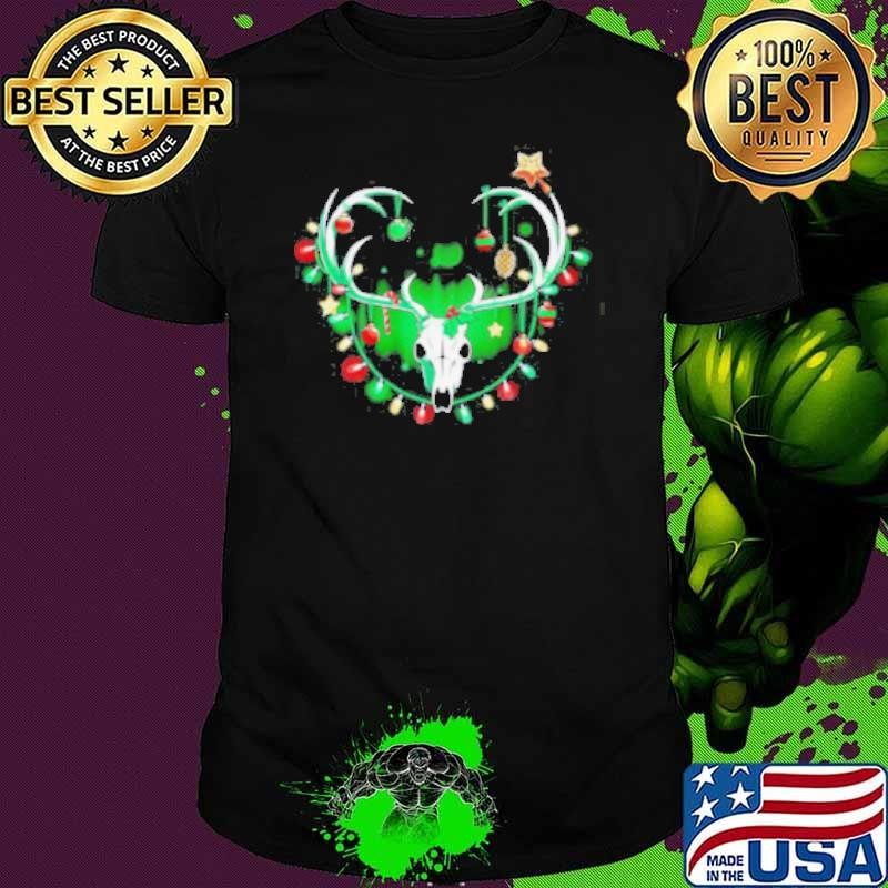 Haunting Holidays christmas light shirt