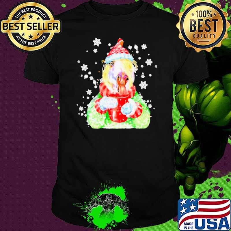 Horse Warm Winter Christmas Gift For Farm Lover shirt