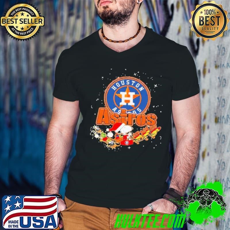 Houston Astros Snoopy Christmas shirt