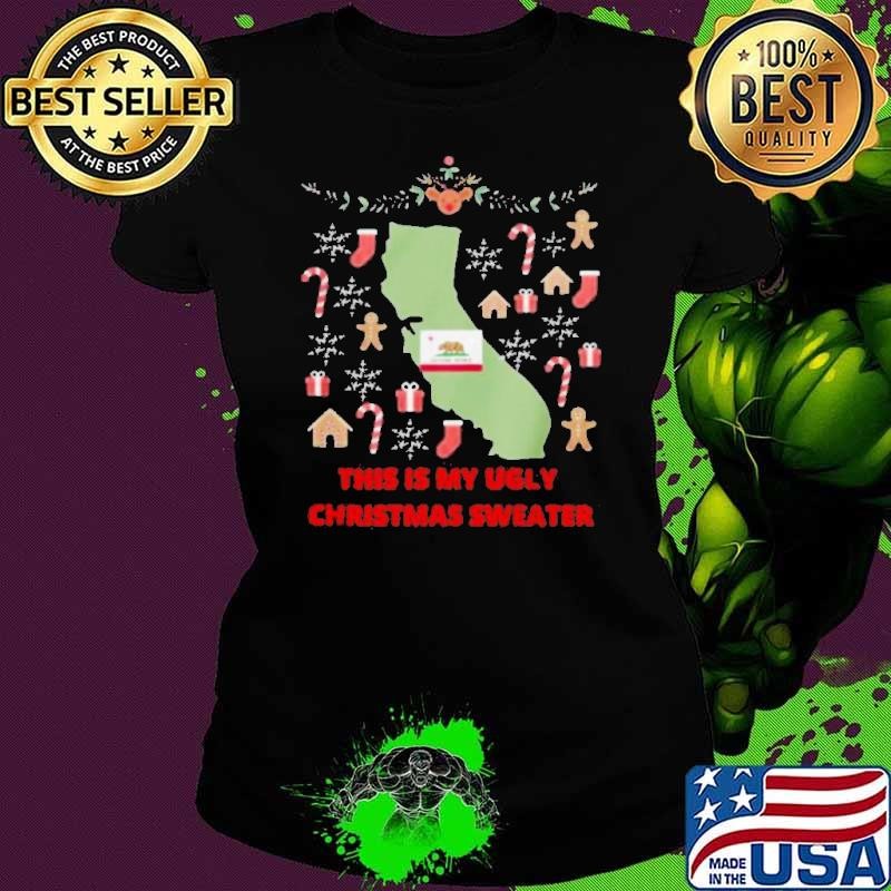 Houston Texans This Is My Ugly Christmas Ladies tee