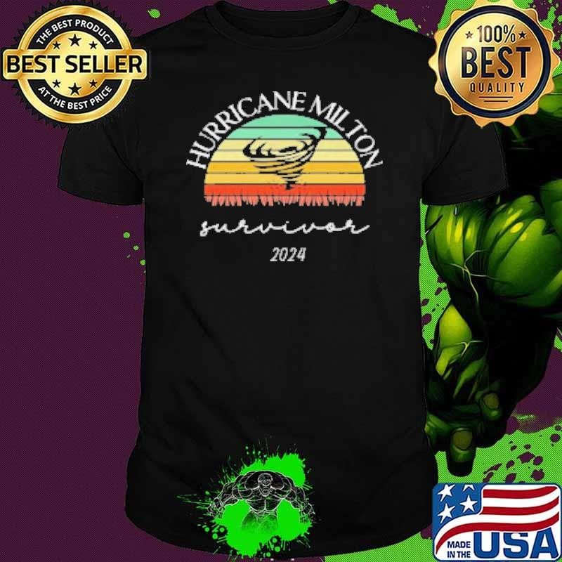 Hurricane Milton Survivor 202 Vintage T Shirt