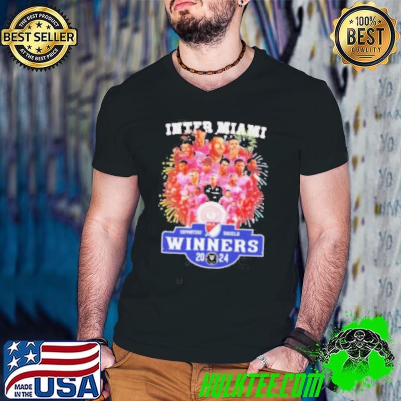 Inter Miami CF Supporters Shield Winners 2024 Shirt