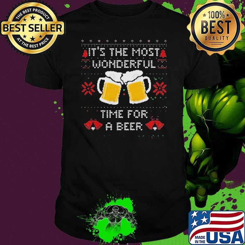 Its The Most Wonderful Time For A Beer shirt