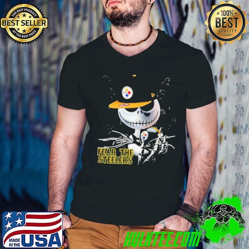 Jack Skellington Fear The Pittsburgh Steelers shirt