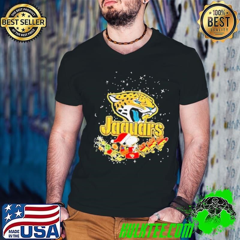 Jacksonville Jaguars Snoopy Christmas shirt