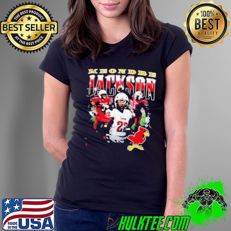 Jake Rubley Illinois State Redbirds graphic Ladies Tee Jake Rubley Illinois State Redbirds graphic Ladies Tee