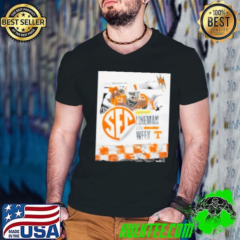 James Pearce Jr Tennessee Vols Lineman Of The Week Guys V Neck