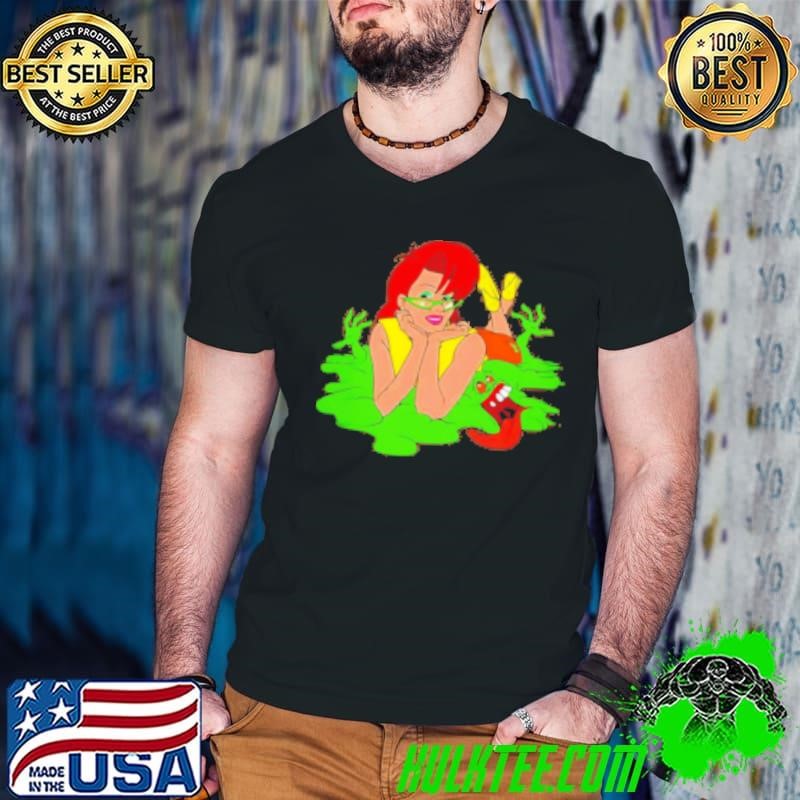 Janine Melnitz And Slimer Ghostbusters We Got One Shirt