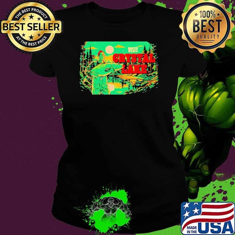 Jason Voorhees visit crystal lake Halloween Ladies tee