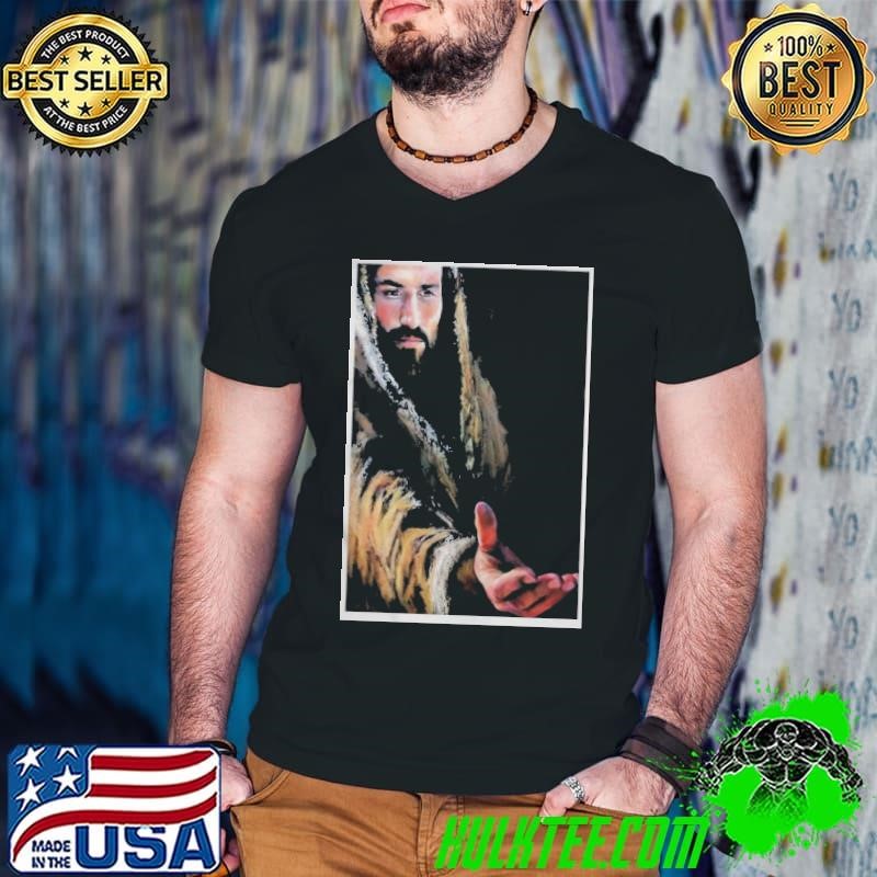 Jesus Reaching Hand shirt