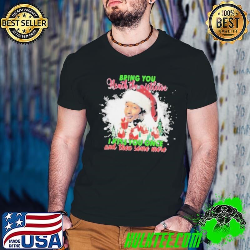 John Legend Bring You Neath The Mistletoe I Kiss You Once And Then Some More 2024 Shirt