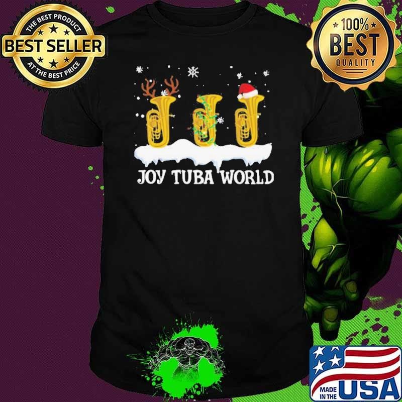 Joy Tuba World Christmas shirt