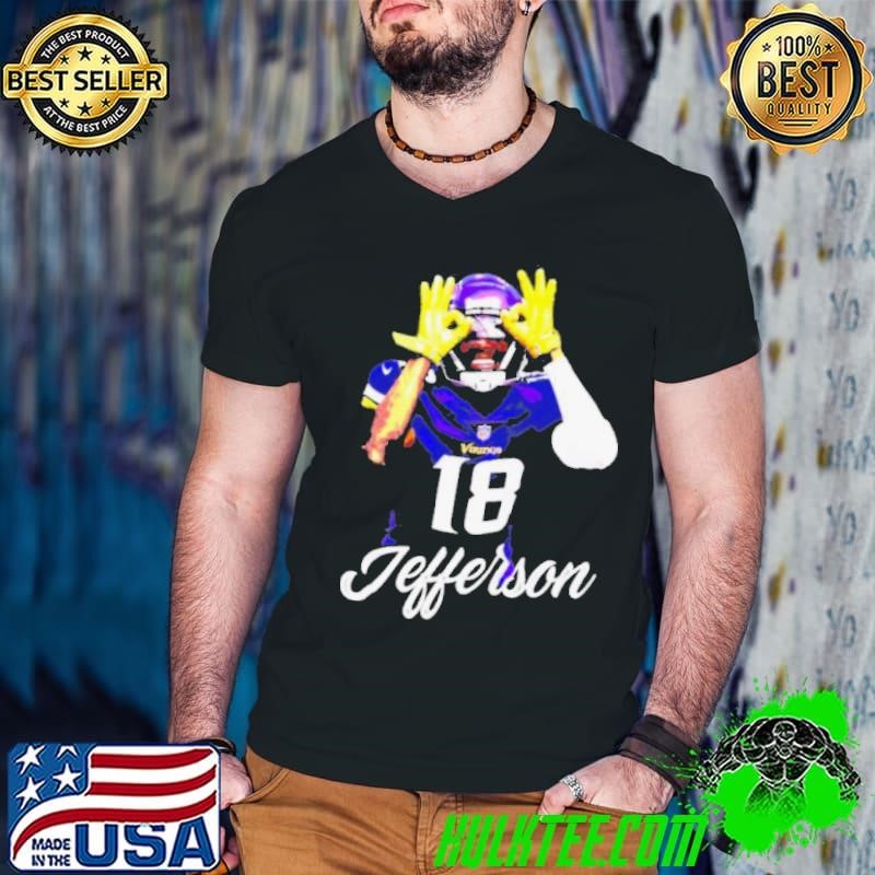 Justin Jefferson Vikings Football shirt