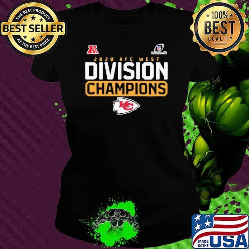 Kansas City Chiefs Division Champions Playoffs Ladies tee