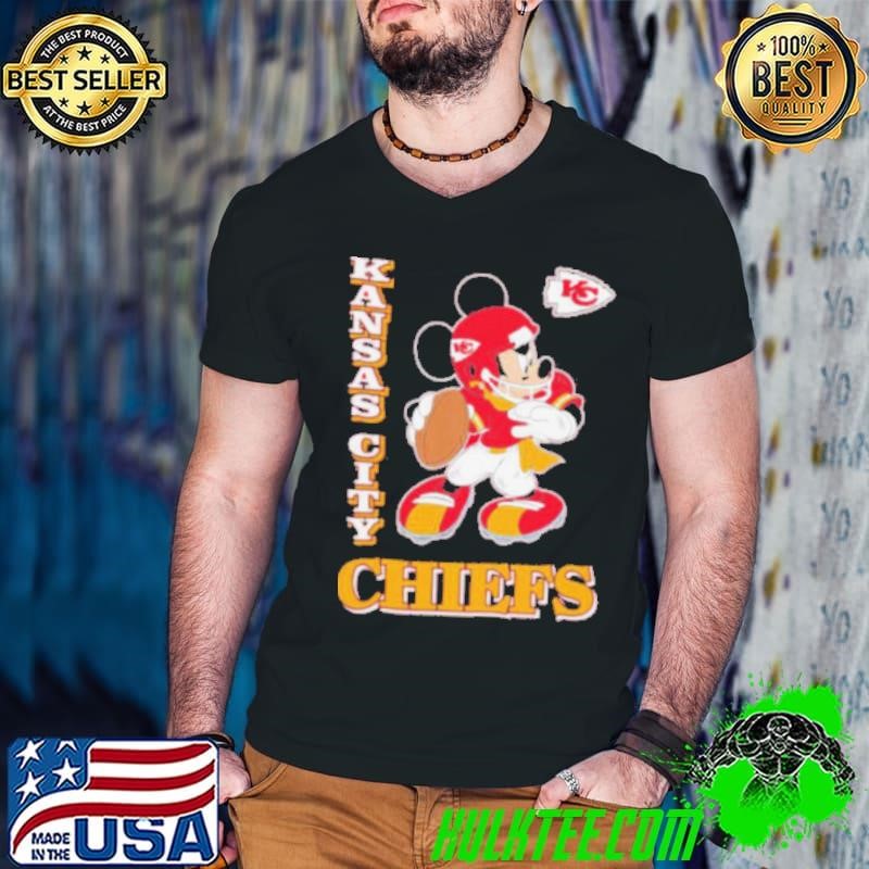 Kansas City Chiefs Quarterback Mickey Mouse 2024 Shirt