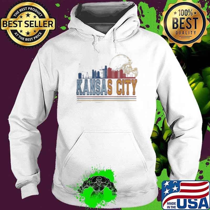 Kansas City Chiefs and Kansas City Royals skyline 2024 Hoodie