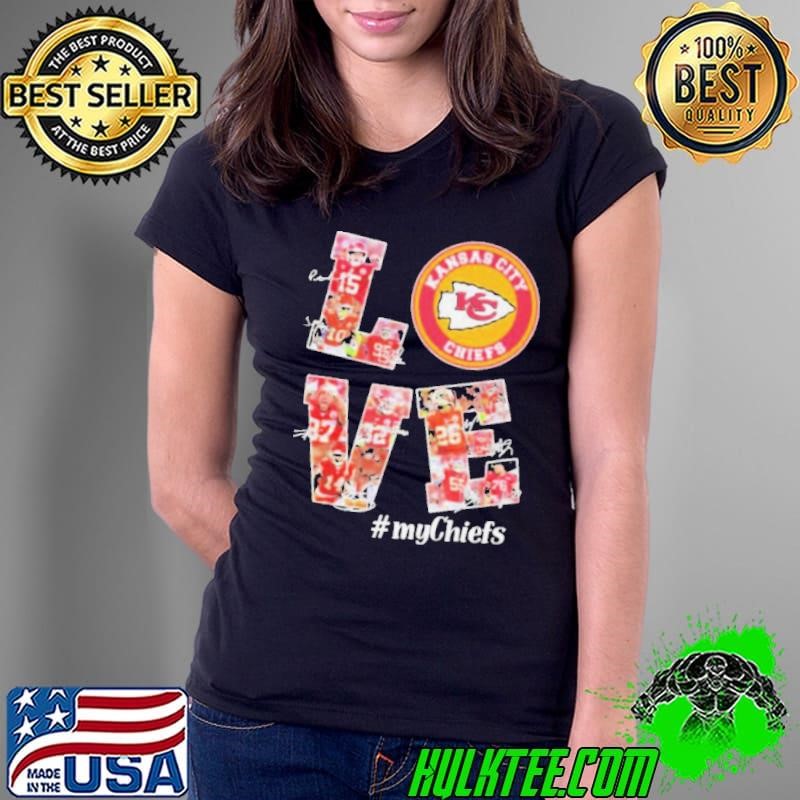 Kansas city chiefs super bowl liv champions love my chiefs Ladies Tee