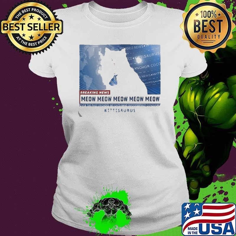 Kittisaurus News Anchor CoCo shirt