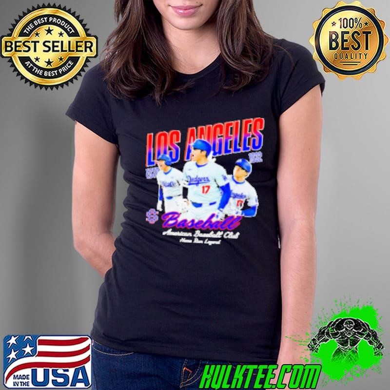LA Dodgers Shohei Othani Baseball Design Shirt