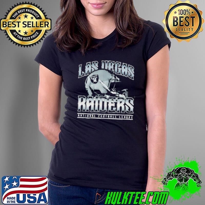 Las Vegas Raiders Helmet Garment Dyed Heavyweight Shirt
