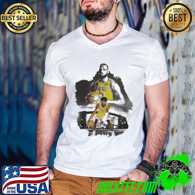 Lebron James & Bronny James Los Angeles Lakers Shirt