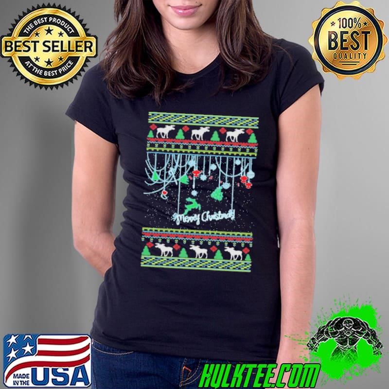 Light Christmas Ladies Tee