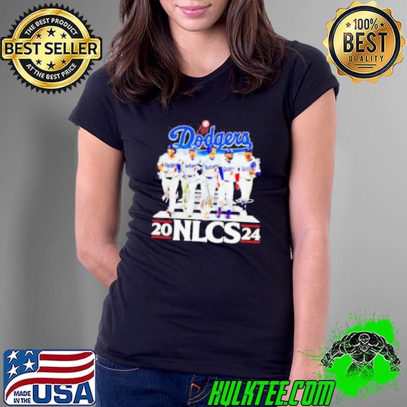 Los Angeles Dodgers NLCS 2024 team players Ladies Tee
