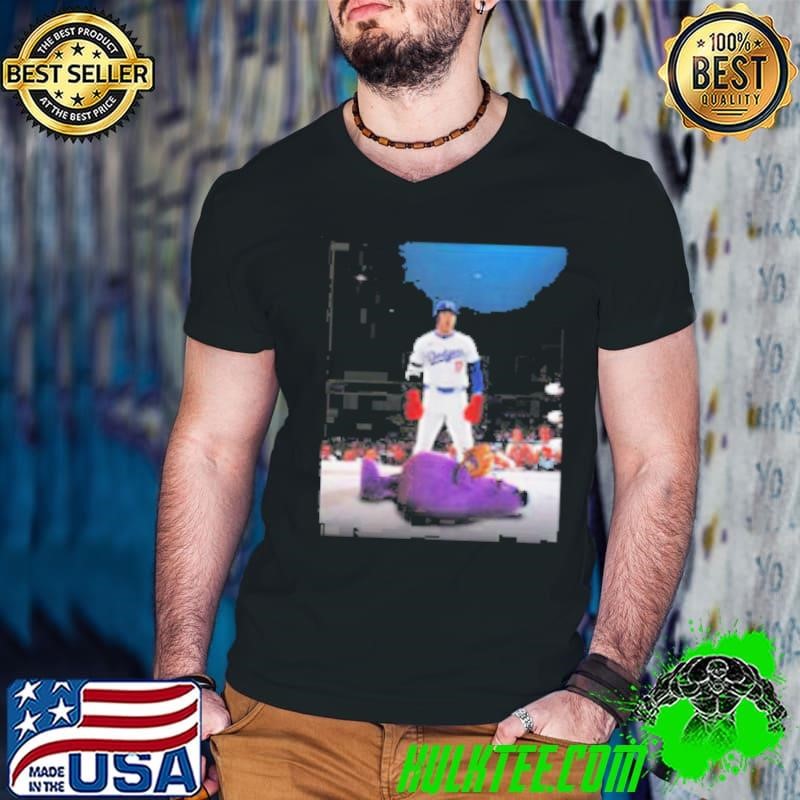 Los Angeles Dodgers Shohei Ohtani Down Goes Grimace Shirt