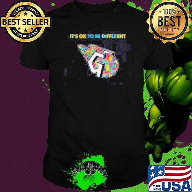 MLB Cleveland Guardians It’s Ok To Be Different Autism 2024 Unisex