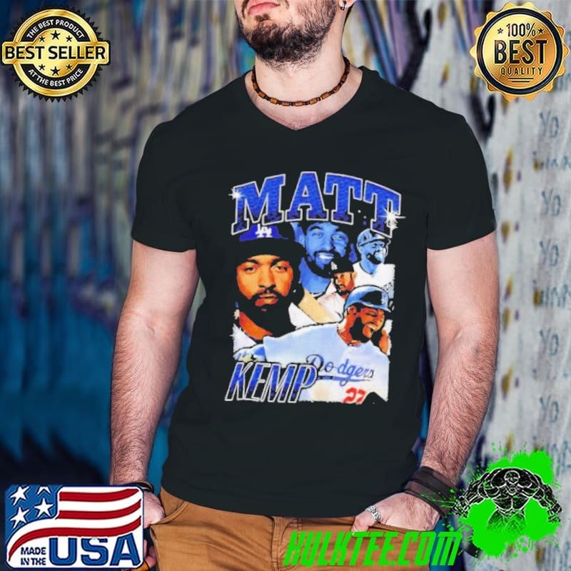 Matt Kemp Dodgers picture collage shirt