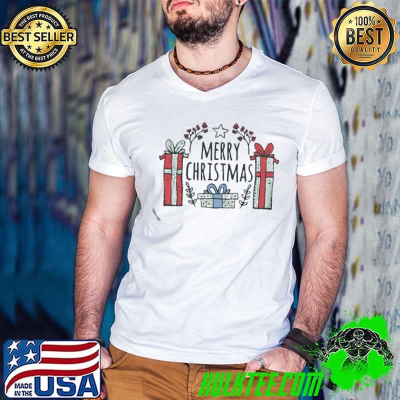 Merry Christmas Parcels Festive Holidays shirt