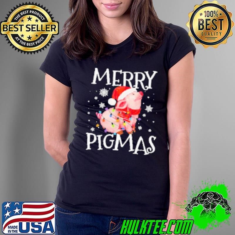 Merry Pigmas Cute Christmas Shirt