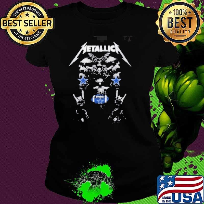 Metallica Dallas Cowboys Football 2024 Ladies tee
