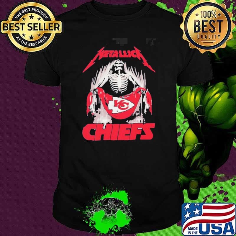 Metallica Kansas City Chiefs NFL Football 2024 Shirt