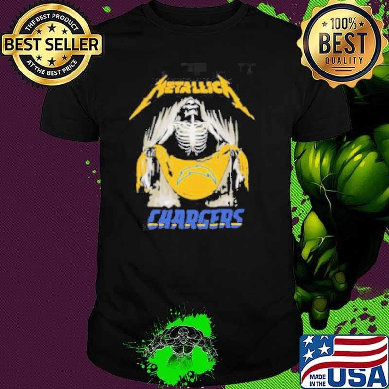 Metallica Los Angeles Chargers NFL Football 2024 Shirt