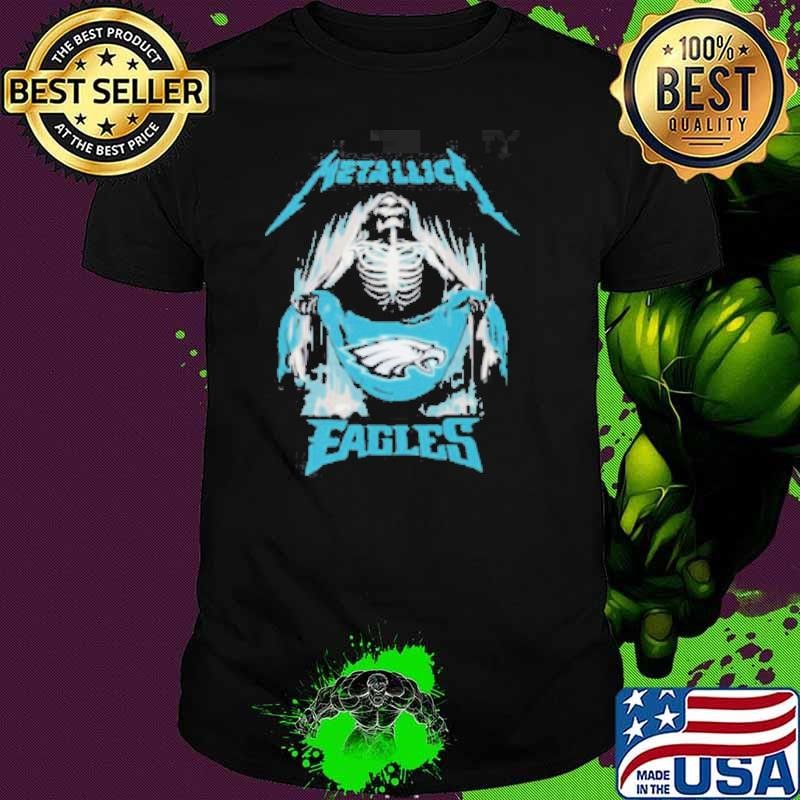 Metallica Philadelphia Eagles NFL Football 2024 Shirt