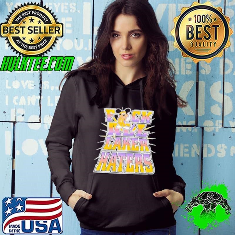 Mickey Mouse Los Angeles Lakers Laker Haters Hoodie